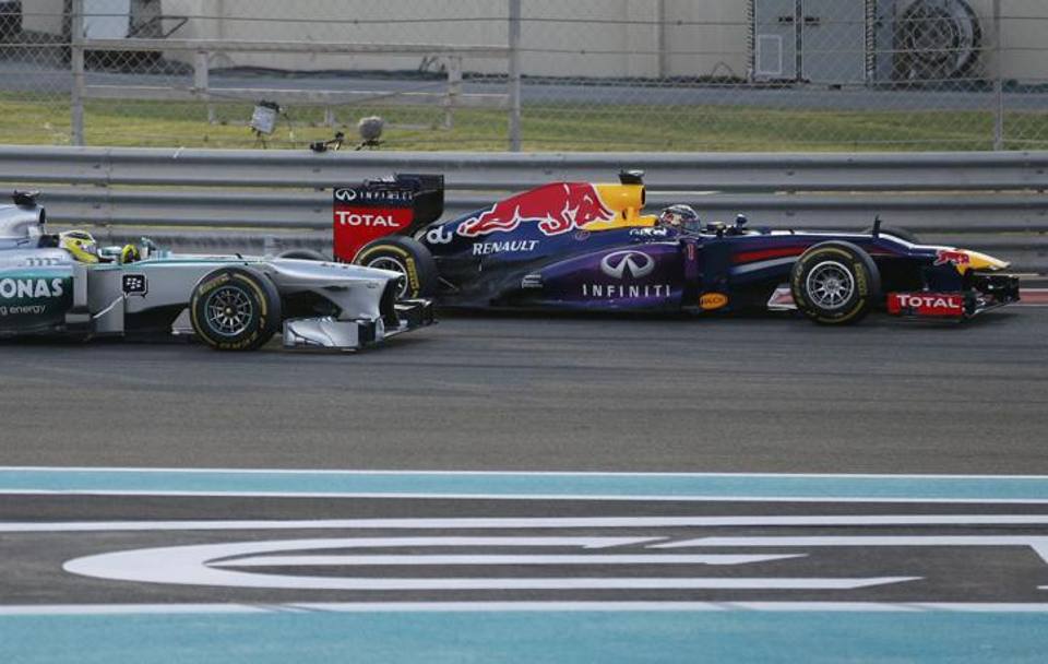 Duello fra Webber e Rosberg. Reuters